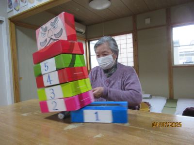 楽しいだるま落としの時間です！
