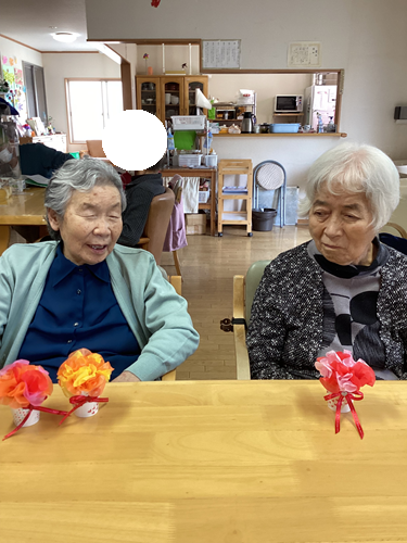 カーネーション作り💐