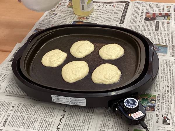 いつもとは違うおやつタイム🥞