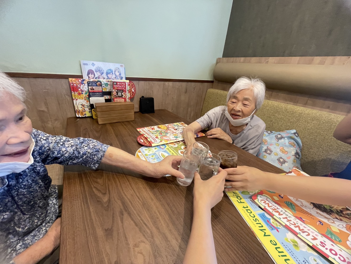 オシャレしてランチへ♪