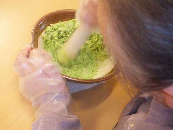 刈り上げ餅レク