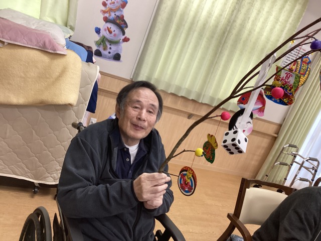 🍡だんごの木飾りました🍡