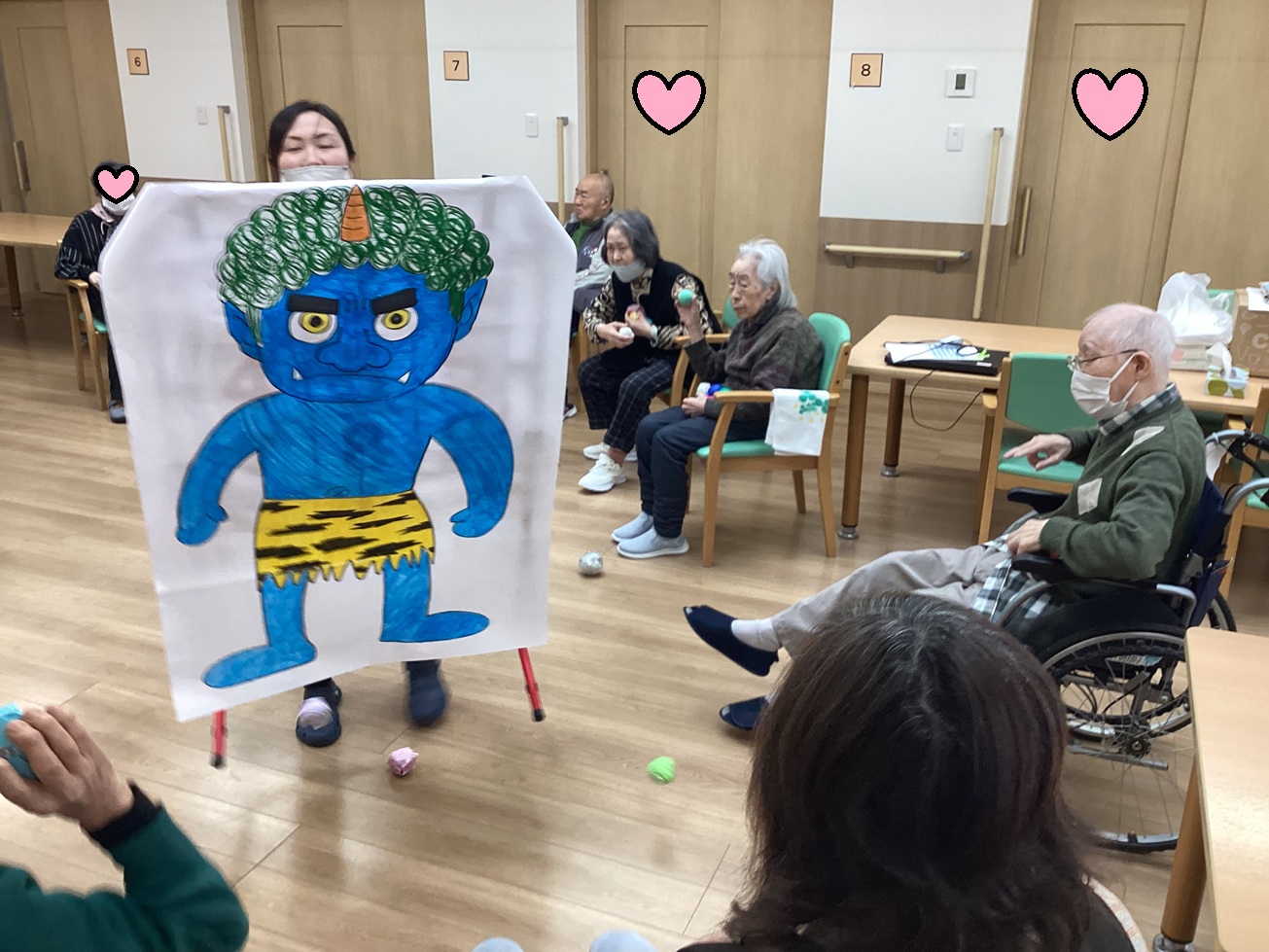 誕生会と鬼退治