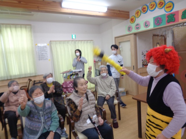 👹節分👹のせきれなかった展