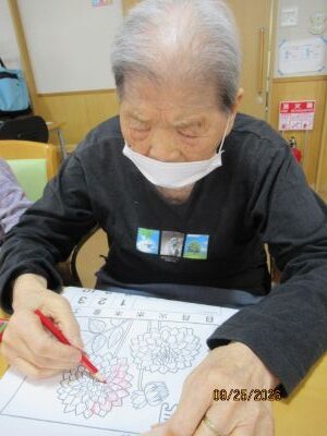 📆カレンダー色塗り📆
