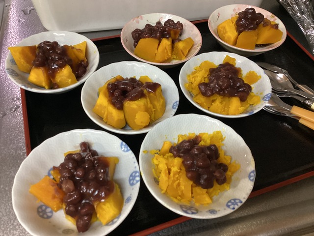 ちょっと早めの冬至かぼちゃ🎃
